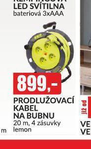 Baumax Prodlužovací kabel na bubnu nabídka