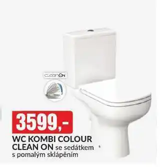 Baumax Wc kombi colour clean on nabídka