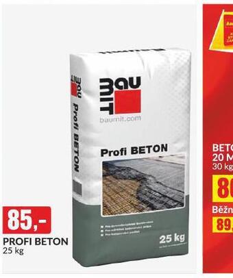 Baumax Profi beton nabídka