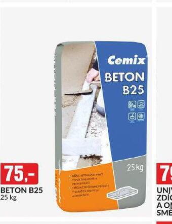 Baumax Beton b25 nabídka