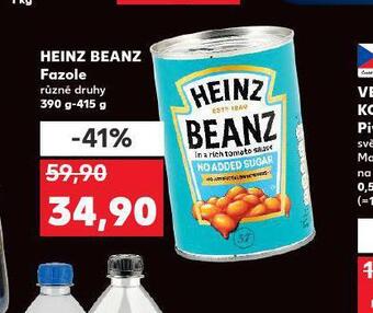 Kaufland Heinz beanz fazole nabídka