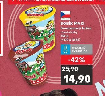 Kaufland Bobík maxi nabídka