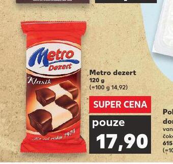 Kaufland Metro dezert nabídka