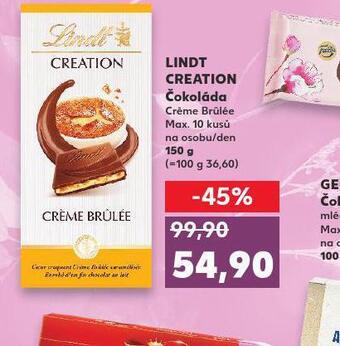 Lindt creation čokoláda