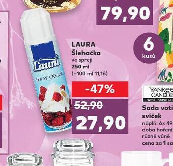Kaufland Laura šlehačka nabídka
