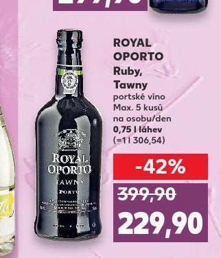 Kaufland Royal oporto ruby, tawny nabídka
