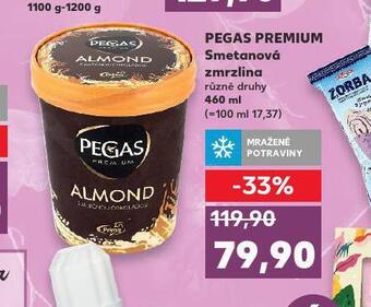 Pegas premium smetanová zmrzlina