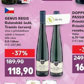 Kaufland Genus regis rulandské šedé nabídka