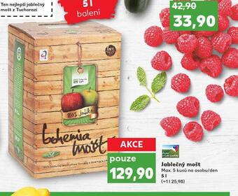 Kaufland Jablečný mošt nabídka