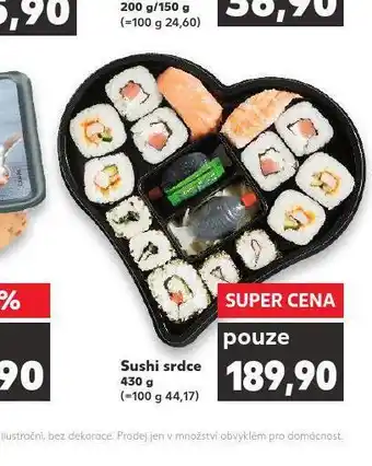 Sushi srdce