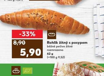 Kaufland Rohlík žitný s posypem nabídka