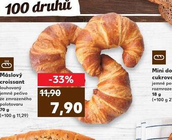 Kaufland Máslový croissant nabídka