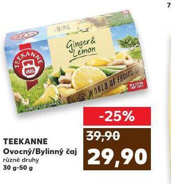 Kaufland Teekanne čaj nabídka