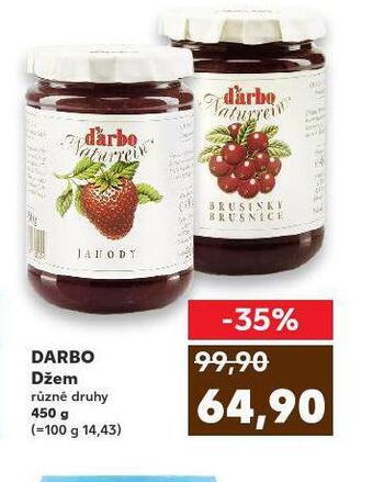 Kaufland Darbo džem nabídka