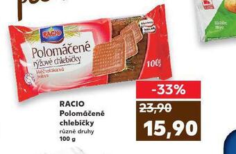 Kaufland Racio polomáčené chlebíčky nabídka