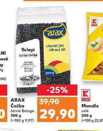 Kaufland Arax čočka nabídka