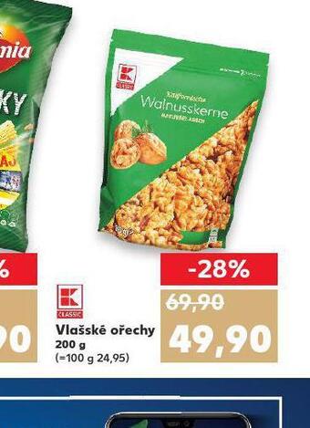 Kaufland Vlašské ořechy nabídka