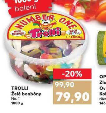 Kaufland Trolli želé bonbony nabídka