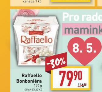Billa Raffaello bonboniéra nabídka