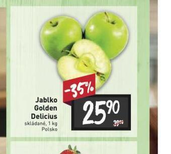 Billa Jablka golden delicious nabídka