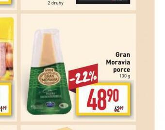 Billa Gran moravia porce nabídka