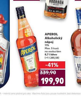 Kaufland Aperol nabídka