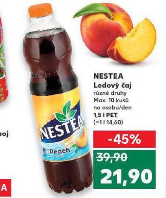 Kaufland Nestea ledový čaj nabídka