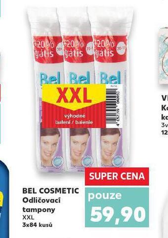 Kaufland Bel cosmetick odličovací tampony nabídka