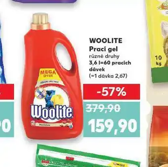 Kaufland Woolite tekutý prací prostředek nabídka