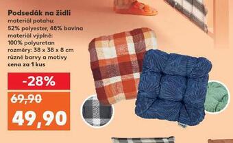 Kaufland Podsedák na židli nabídka