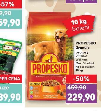 Kaufland Propesko granule pro psy nabídka