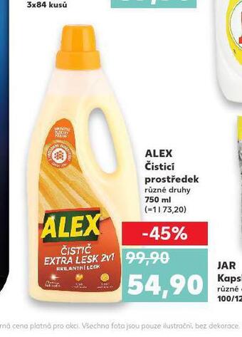 Kaufland Alex čistící prostředek nabídka