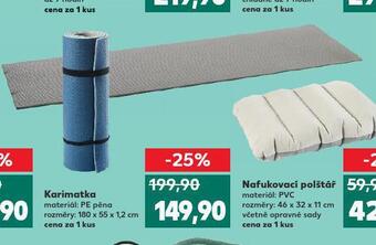 Kaufland Karimatka nabídka