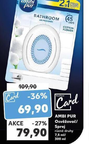 Kaufland Ambi pur osvěžovač / sprej nabídka