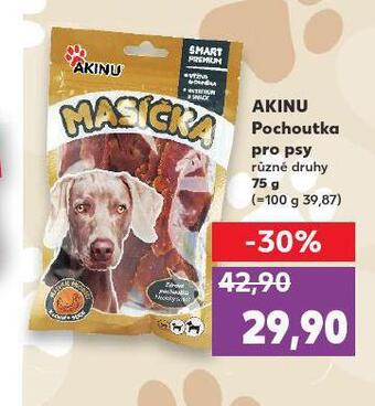 Kaufland Akinu pochoutka pro psy nabídka