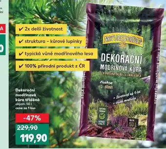 Kaufland Dekorační modřínová kůra tříděná nabídka