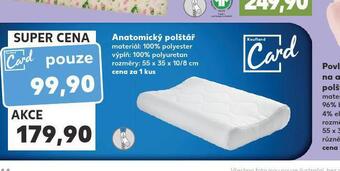 Kaufland Anatomický polštář nabídka