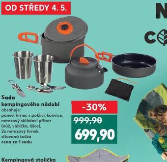 Kaufland Sada kempingového nádobí nabídka