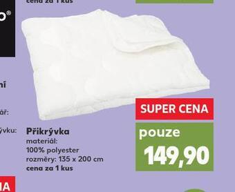 Kaufland Přikrývka 135 x 200 cm nabídka