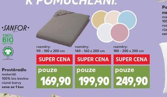 Kaufland Prostěradlo 140-160 x 200 cm nabídka