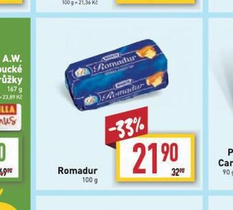 Billa Romadur nabídka