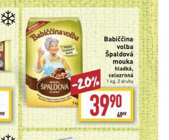 Billa Špaldová mouka nabídka