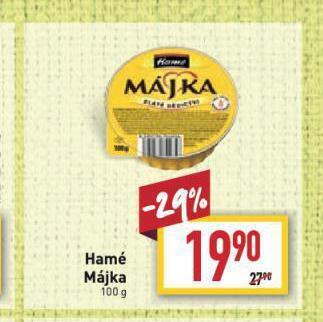 Billa Hamé májka nabídka