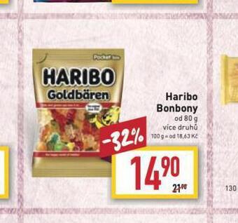 Billa Haribo bonbony nabídka