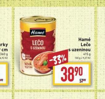 Billa Hamé lečo s uzeninou nabídka