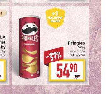 Billa Pringles nabídka