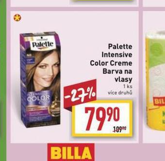 Billa Palette intensive color creme barva na vlasy nabídka