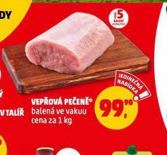Penny Market Vepřová pečeně nabídka