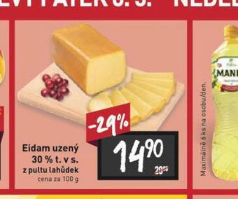 Billa Eidam uzený 30% nabídka