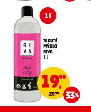 Penny Market Riva tekuté mýdlo nabídka